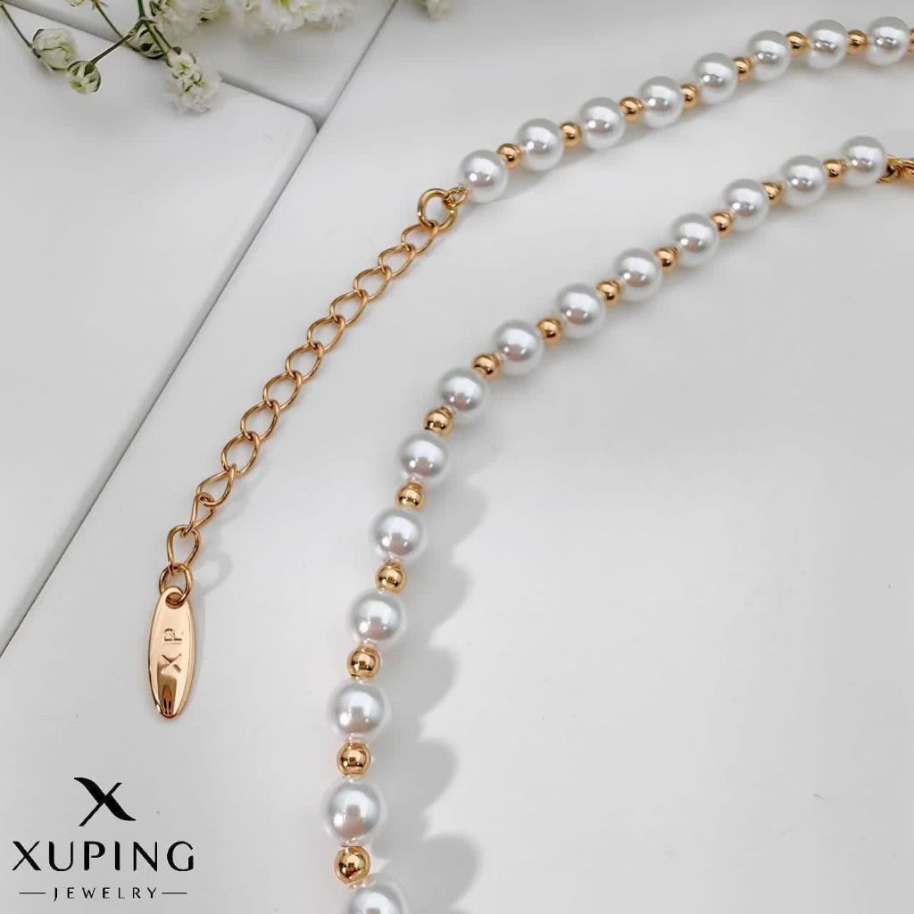 گردنبند مرواریدی ژوپینگ کد 2127